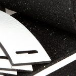 “Anti-slip” produktai, juoda ir balta guma