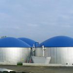 Bio gas - statiniai iš tentinės medžiagos skirti laikyti medžiagas dujų pagrindu